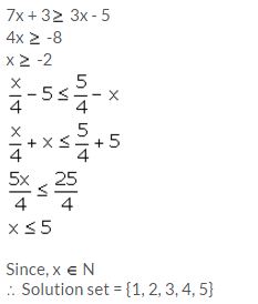 Selina Concise Mathematics Class 10 ICSE Solutions Linear Inequations (in one variable) - 50