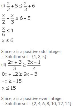 Selina Concise Mathematics Class 10 ICSE Solutions Linear Inequations (in one variable) - 52
