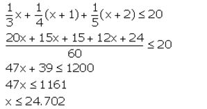 Selina Concise Mathematics Class 10 ICSE Solutions Linear Inequations (in one variable) - 55