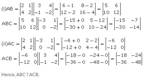 Selina Concise Mathematics Class 10 ICSE Solutions Matrices image - 90