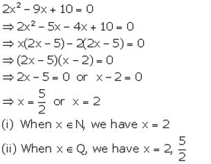 Selina Concise Mathematics Class 10 ICSE Solutions Quadratic Equations - 28