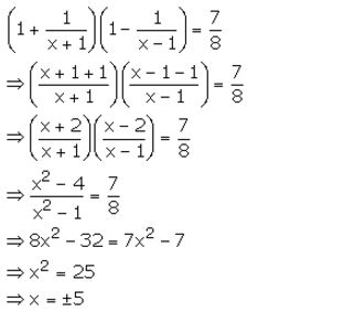 Selina Concise Mathematics Class 10 ICSE Solutions Quadratic Equations - 36