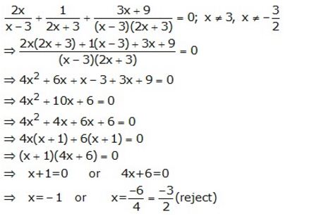 Selina Concise Mathematics Class 10 ICSE Solutions Quadratic Equations - 80