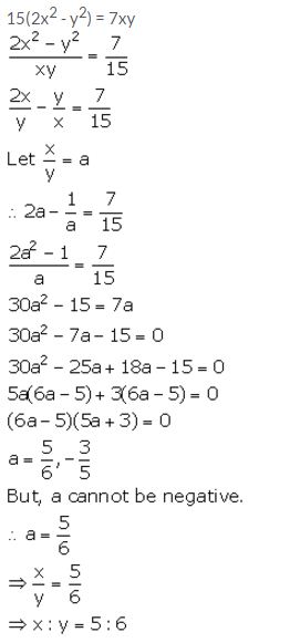 Selina Concise Mathematics Class 10 ICSE Solutions Ratio and Proportion (Including Properties and Uses) - 111
