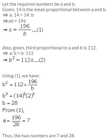 Selina Concise Mathematics Class 10 ICSE Solutions Ratio and Proportion (Including Properties and Uses) - 113