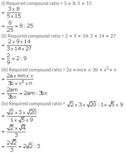 Selina Concise Mathematics Class 10 ICSE Solutions Ratio and Proportion (Including Properties and Uses) - 28