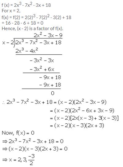 Selina Concise Mathematics Class 10 ICSE Solutions Remainder and Factor Theorems - 26