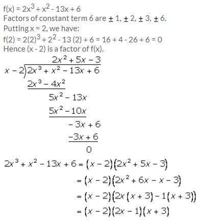 Selina Concise Mathematics Class 10 ICSE Solutions Remainder and Factor Theorems - 38