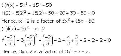 Selina Concise Mathematics Class 10 ICSE Solutions Remainder and Factor Theorems - 4