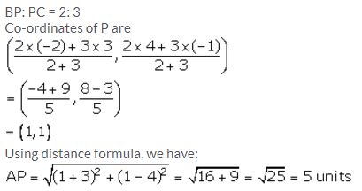 Selina Concise Mathematics Class 10 ICSE Solutions Section and Mid-Point Formula - 24