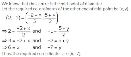 Selina Concise Mathematics Class 10 ICSE Solutions Section and Mid-Point Formula - 45
