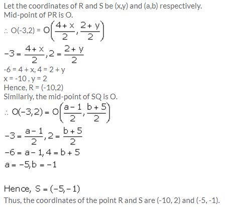 Selina Concise Mathematics Class 10 ICSE Solutions Section and Mid-Point Formula - 48