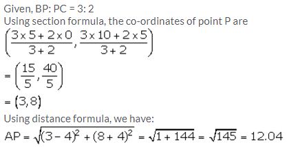 Selina Concise Mathematics Class 10 ICSE Solutions Section and Mid-Point Formula - 59