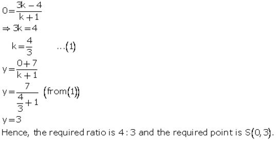 Selina Concise Mathematics Class 10 ICSE Solutions Section and Mid-Point Formula - 9