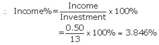 Selina Concise Mathematics Class 10 ICSE Solutions Shares and Dividends - 29