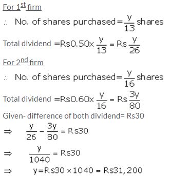 Selina Concise Mathematics Class 10 ICSE Solutions Shares and Dividends - 31