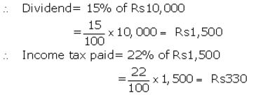 Selina Concise Mathematics Class 10 ICSE Solutions Shares and Dividends - 8