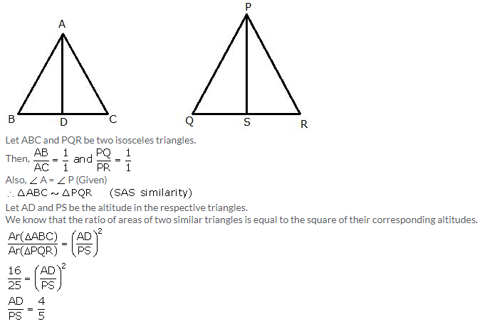 Selina Concise Mathematics Class 10 ICSE Solutions Similarity image - 124