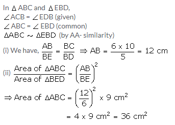 Selina Concise Mathematics Class 10 ICSE Solutions Similarity image - 130