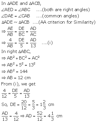 Selina Concise Mathematics Class 10 ICSE Solutions Similarity image - 178