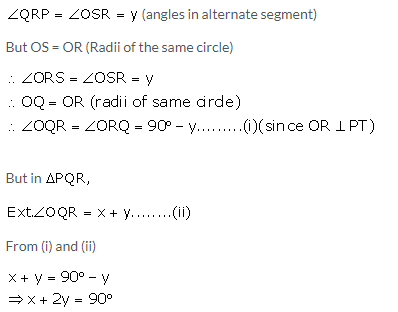 Selina Concise Mathematics Class 10 ICSE Solutions Tangents and Intersecting Chords - 33