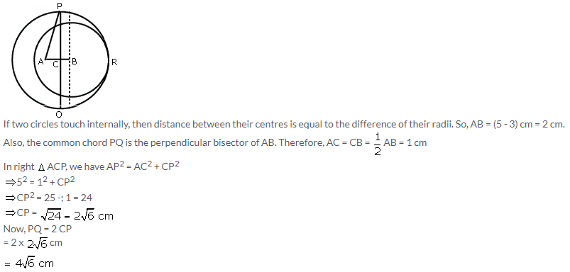 Selina Concise Mathematics Class 10 ICSE Solutions Tangents and Intersecting Chords - 73