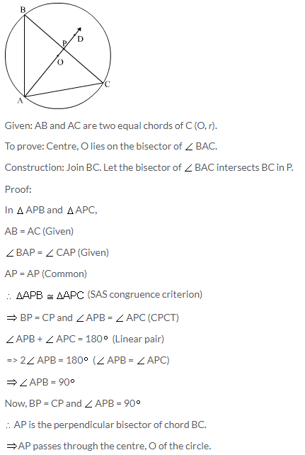 Selina Concise Mathematics Class 10 ICSE Solutions Tangents and Intersecting Chords - 74