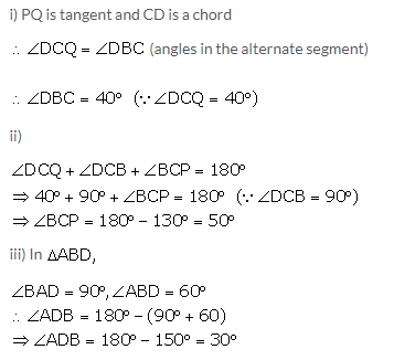 Selina Concise Mathematics Class 10 ICSE Solutions Tangents and Intersecting Chords - 90