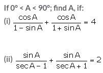Selina Concise Mathematics Class 10 ICSE Solutions Trigonometrical Identities image - 191