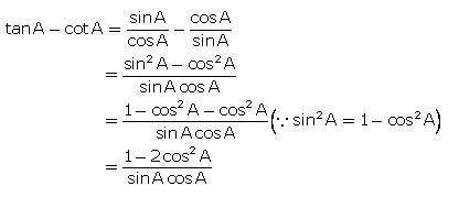 Selina Concise Mathematics Class 10 ICSE Solutions Trigonometrical Identities image - 8