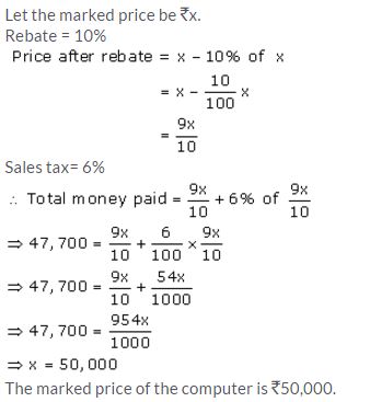 Selina Concise Mathematics Class 10 ICSE Solutions Value Added Tax image - 17