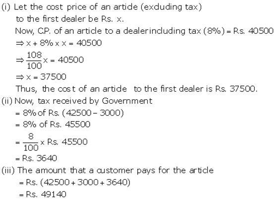 Selina Concise Mathematics Class 10 ICSE Solutions Value Added Tax image - 27