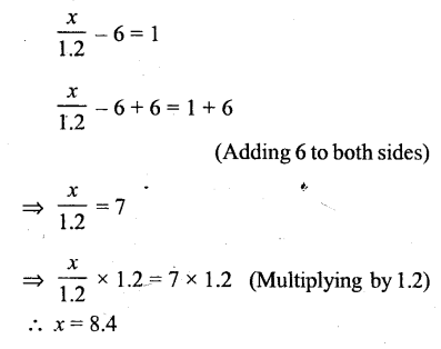 Selina Concise Mathematics Class 6 ICSE Solutions Chapter 22 Simple (Linear) Equations image - 119