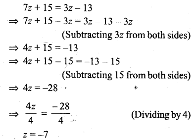 Selina Concise Mathematics Class 6 ICSE Solutions Chapter 22 Simple (Linear) Equations image - 138