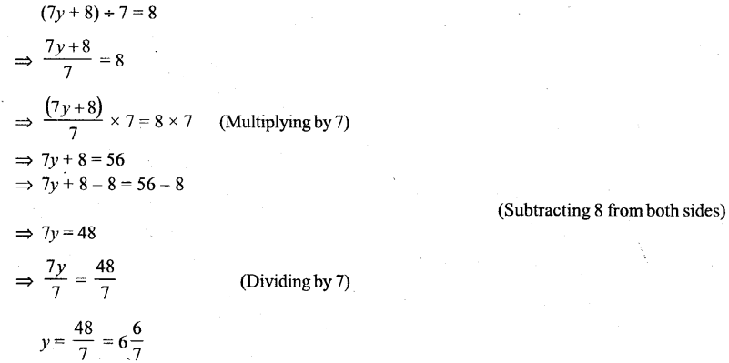Selina Concise Mathematics Class 6 ICSE Solutions Chapter 22 Simple (Linear) Equations image - 141