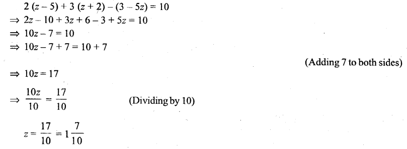 Selina Concise Mathematics Class 6 ICSE Solutions Chapter 22 Simple (Linear) Equations image - 142