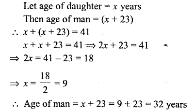 Selina Concise Mathematics Class 6 ICSE Solutions Chapter 22 Simple (Linear) Equations image - 146