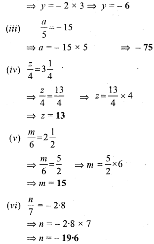 Selina Concise Mathematics Class 6 ICSE Solutions Chapter 22 Simple (Linear) Equations image - 15