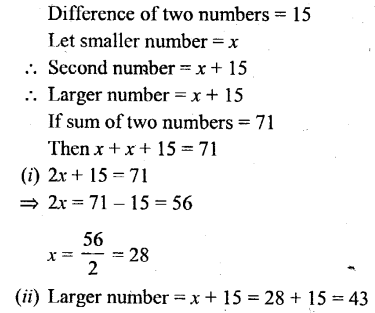 Selina Concise Mathematics Class 6 ICSE Solutions Chapter 22 Simple (Linear) Equations image - 150
