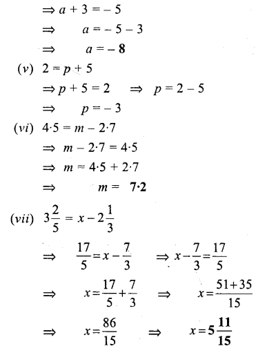 Selina Concise Mathematics Class 6 ICSE Solutions Chapter 22 Simple (Linear) Equations image - 18