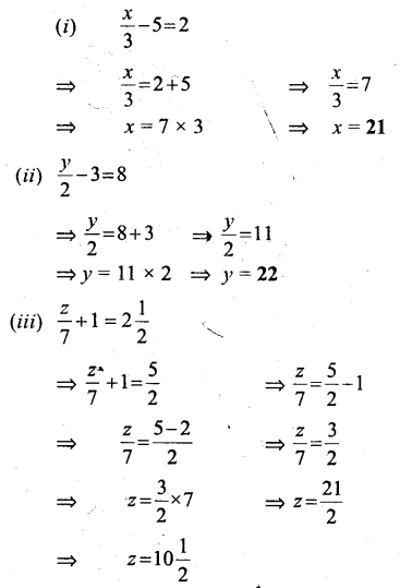 Selina Concise Mathematics Class 6 ICSE Solutions Chapter 22 Simple (Linear) Equations image - 26