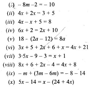 Selina Concise Mathematics Class 6 ICSE Solutions Chapter 22 Simple (Linear) Equations image - 29