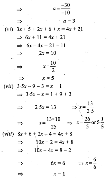 Selina Concise Mathematics Class 6 ICSE Solutions Chapter 22 Simple (Linear) Equations image - 31