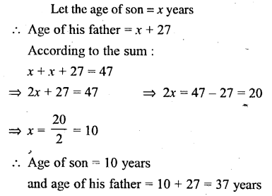 Selina Concise Mathematics Class 6 ICSE Solutions Chapter 22 Simple (Linear) Equations image - 72