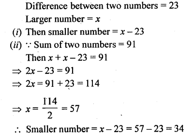 Selina Concise Mathematics Class 6 ICSE Solutions Chapter 22 Simple (Linear) Equations image - 86