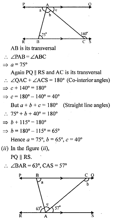 Selina Concise Mathematics Class 6 ICSE Solutions Chapter 25 Properties of Angles and Lines image - 56