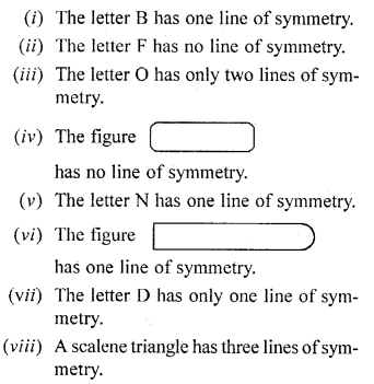Selina Concise Mathematics Class 6 ICSE Solutions Chapter 30 Revision Exercise Symmetry image - 11