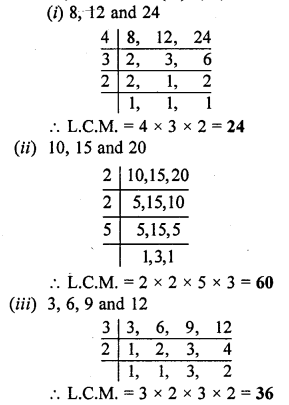 Selina Concise Mathematics Class 6 ICSE Solutions Chapter 8 HCF and LCM image - 15