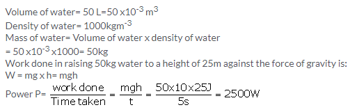 Selina Concise Physics Class 10 ICSE Solutions Work, Energy and Power 7