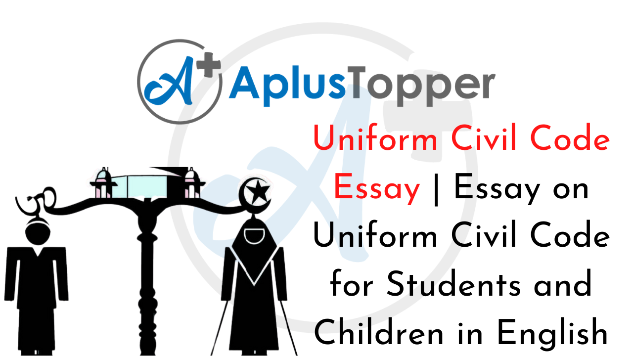 uniform civil code essay writing